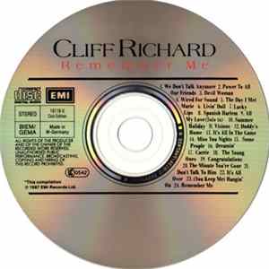 Cliff Richard - Remember Me Mp3