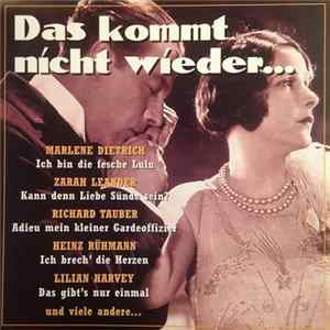 Various - Das Kommt Nicht Wieder … Mp3