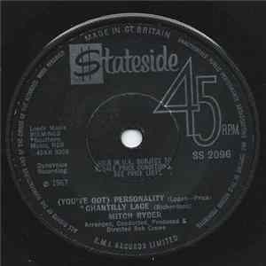 Mitch Ryder - (You've Got) Personality / Chantilly Lace Mp3