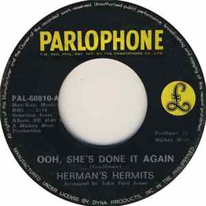 Herman's Hermits - Ooh, She's Done It Again Mp3
