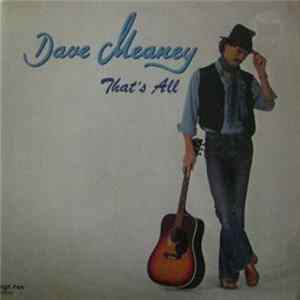 Dave Meaney - That's All Mp3