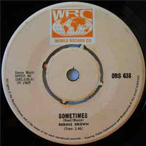 Bernie Brown - Sometimes Mp3