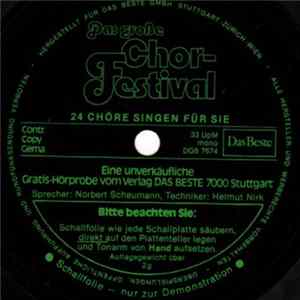 Various - Das Große Chor-Festival Mp3