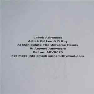 D Kay + Lee - Manipulate The Universe Remix / Anytime, Anywhere Mp3