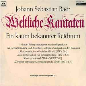 Johann Sebastian Bach - Helmuth Rilling, Figuralchor Der Gedächtniskirche, Bach-Collegium Stuttgart - Weltliche Kantaten (Ein Kaum Bekannter Reichtum) Mp3