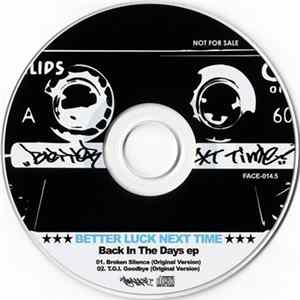 Better Luck Next Time - Back In The Days Ep Mp3