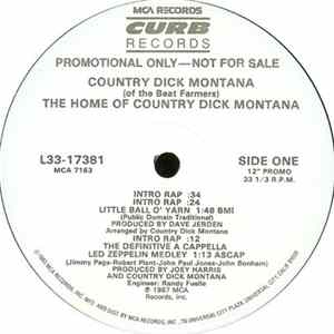 Country Dick Montana - The Home Of Country Dick Montana Mp3