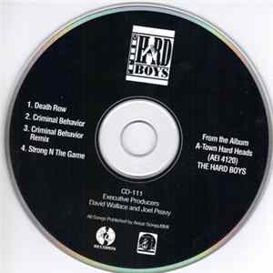 The Hard Boys - Death Row / Criminal Behaviour Mp3