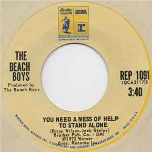The Beach Boys - You Need A Mess Of Help To Stand Alone / Cuddle Up Mp3