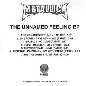 Metallica - The Unnamed Feeling EP Mp3