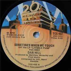 Dan Hill - Sometimes When We Touch Mp3