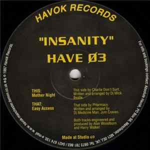 PHarmacy / Charlie Don't Surf - Insanity EP Mp3