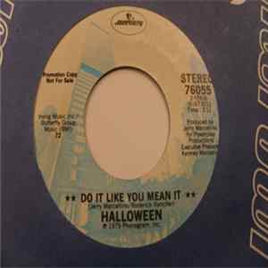 Halloween - Do It Like You Mean It Mp3