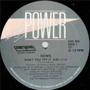 Rawn - Don't You Try It Mp3