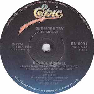 George Michael - One More Try Mp3