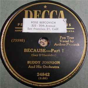 Buddy Johnson And His Orchestra - Because Mp3