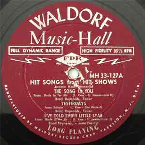 Various - Hit Songs From Hit Shows – Jerome Kern Memorial Mp3