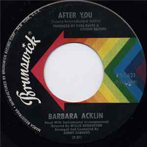 Barbara Acklin - After You / More Ways Than One Mp3