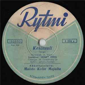 Henry Theel, Georges de Godzinsky Ja Rytmin Solistiorkesteri - Kesätuuli / Muisto Kolin Majalta Mp3