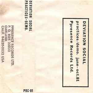 Deviation Social - Practices/Demo. June-Oct. 81 Mp3