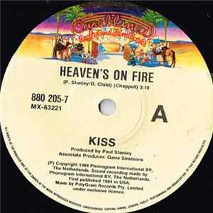 Kiss - Heaven's On Fire Mp3