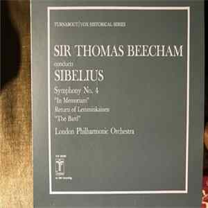Jean Sibelius, Sir Thomas Beecham, London Philharmonia Orchestra - Symphony No. 4 Mp3