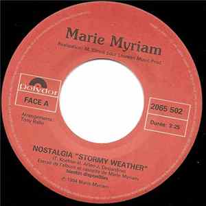 Marie Myriam - Nostalgia "Stormy Weather" Mp3