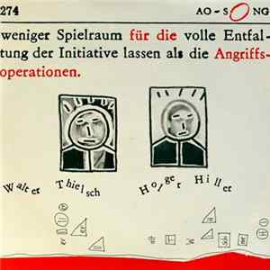 Walter Thielsch / Holger Hiller - Konzentration Der Kräfte Mp3