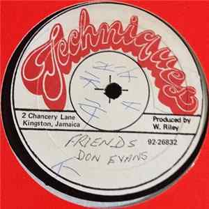 Don Evans - Friends / Drifting Away Mp3