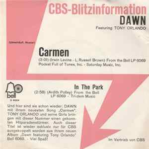 Dawn Featuring Tony Orlando - Carmen Mp3