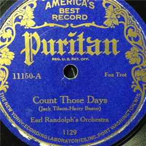 Earl Randolph's Orchestra - Count Those Days / Don't Bring Me Posies Mp3