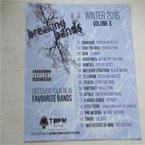 Various - Breaking Bands Winter 2016 Volume X Mp3