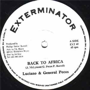 Luciano & General Pecos - Back To Africa Mp3