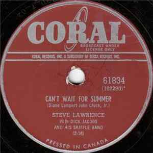 Steve Lawrence With Dick Jacobs And His Skiffle Band - Fabulous / Can't Wait For Summer Mp3