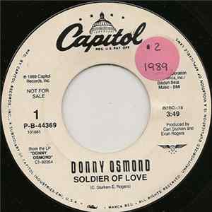Donny Osmond - Soldier Of Love Mp3