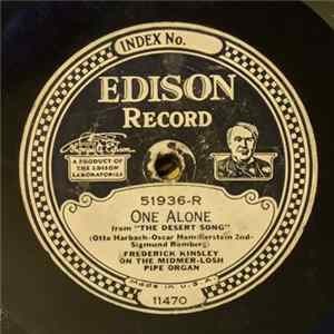 Frederick Kinsley On The Midmer-Losh Pipe Organ - One Alone / Mary Lou Mp3