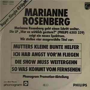 Marianne Rosenberg - Mutters Kleine Bunte Helfer Mp3