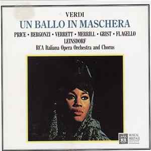 Verdi, Leontyne Price, Carlo Bergonzi, Robert Merrill, RCA Italiana Opera Orchestra And Chorus, Erich Leinsdorf - Un Ballo In Maschera Mp3