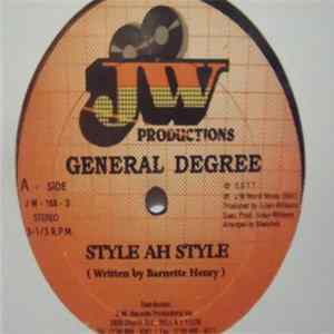 General Degree - Style Ah Style Mp3