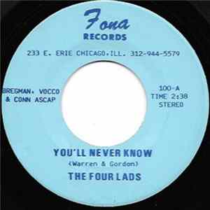 The Four Lads - You'll Never Know Mp3