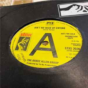 The Rance Allen Group - Ain`T No Need Of Crying Mp3