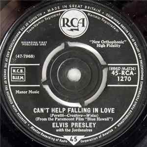 Elvis Presley With The Jordanaires - Can't Help Falling In Love Mp3
