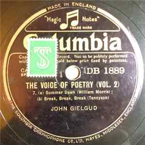 John Gielgud - The Voice Of Poetry (Vol 2) Mp3