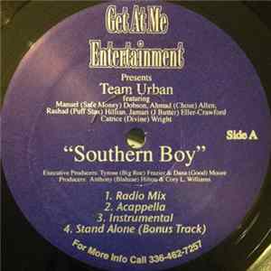 Team Urban - Southern Boy Mp3