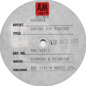 Squeeze - Loving You Tonight Mp3