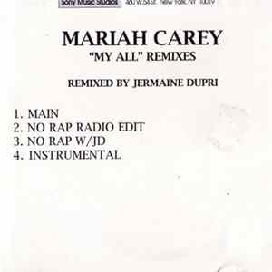 Mariah Carey - My All (Remixes) Mp3