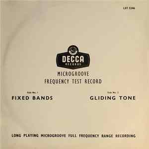 No Artist - Microgroove Frequency Test Record Mp3