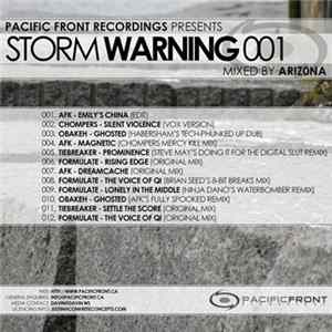 Various - Pacific Front Recordings Presents Storm Warning 001 Mp3