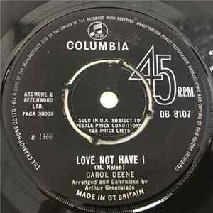 Carol Deene - Love Not Have I Mp3