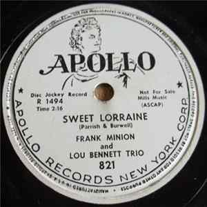 Frank Minion With Lou Bennett Trio - Sweet Lorraine / How High The Moon Mp3